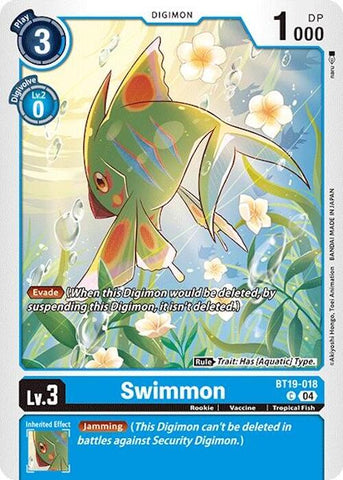 Swimmon [BT19-018] [Release Special Booster Ver.2.0]