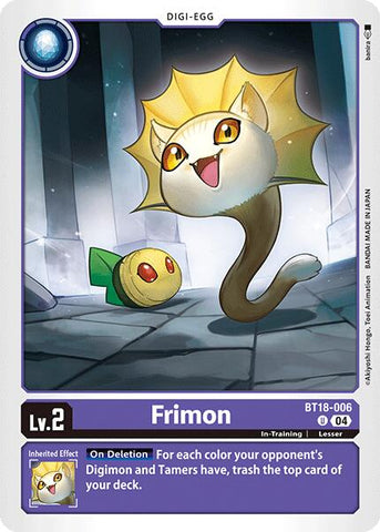 Frimon [BT18-006] [Release Special Booster Ver.2.0]