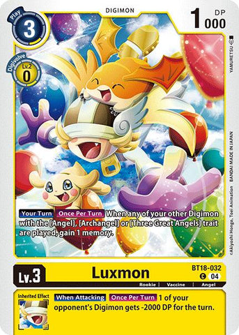 Luxmon [BT18-032] [Release Special Booster Ver.2.0]