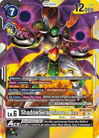 ShadowSeraphimon ACE [BT18-071] [Release Special Booster Ver.2.0]