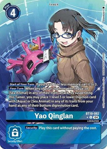 Yao Qinglan [BT19-082] (Alternate Art) [Release Special Booster Ver.2.0]