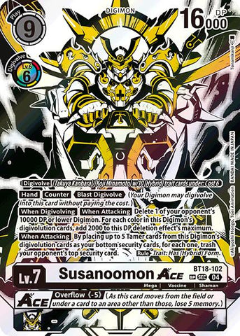 Susanoomon ACE [BT18-102] (Textured) [Release Special Booster Ver.2.0]