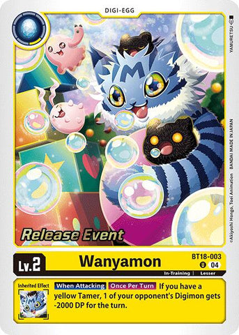 Wanyamon [BT18-003] [Release Special Booster Ver.2.0 Pre-Release Cards]