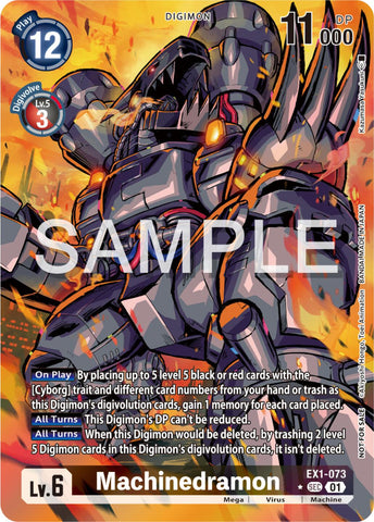 Machinedramon [EX1-073] (Release Special Booster Ver.2.0 Celebration Event Winner) [Release Special Booster Ver.2.0 Pre-Release Cards]