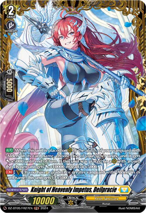 Knight of Heavenly Impetus, Deilpracie (DZ-BT05/FR27EN) [Omniscient Awakening]