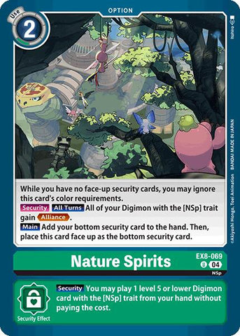 Nature Spirits [EX8-069] [Chain of Liberation]