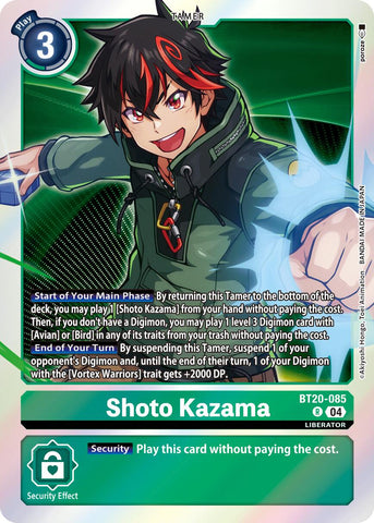 Shoto Kazama [BT20-085] [Release Special Booster Ver.2.5]