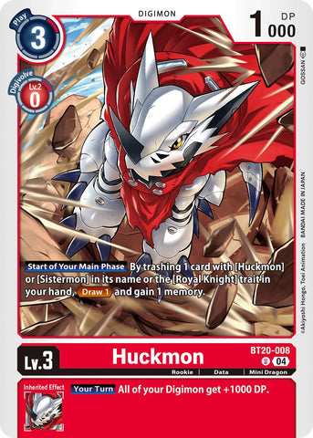 Huckmon [BT20-008] [Release Special Booster Ver.2.5]