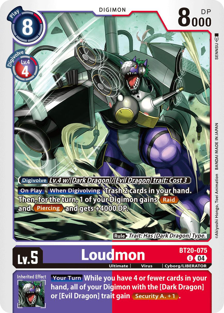 Loudmon [BT20-075] [Release Special Booster Ver.2.5]