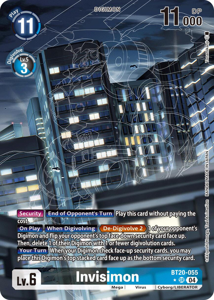 Invisimon [BT20-055] (Alternate Art) [Release Special Booster Ver.2.5]