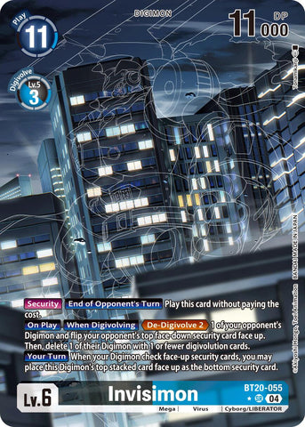 Invisimon [BT20-055] (Alternate Art) [Release Special Booster Ver.2.5]