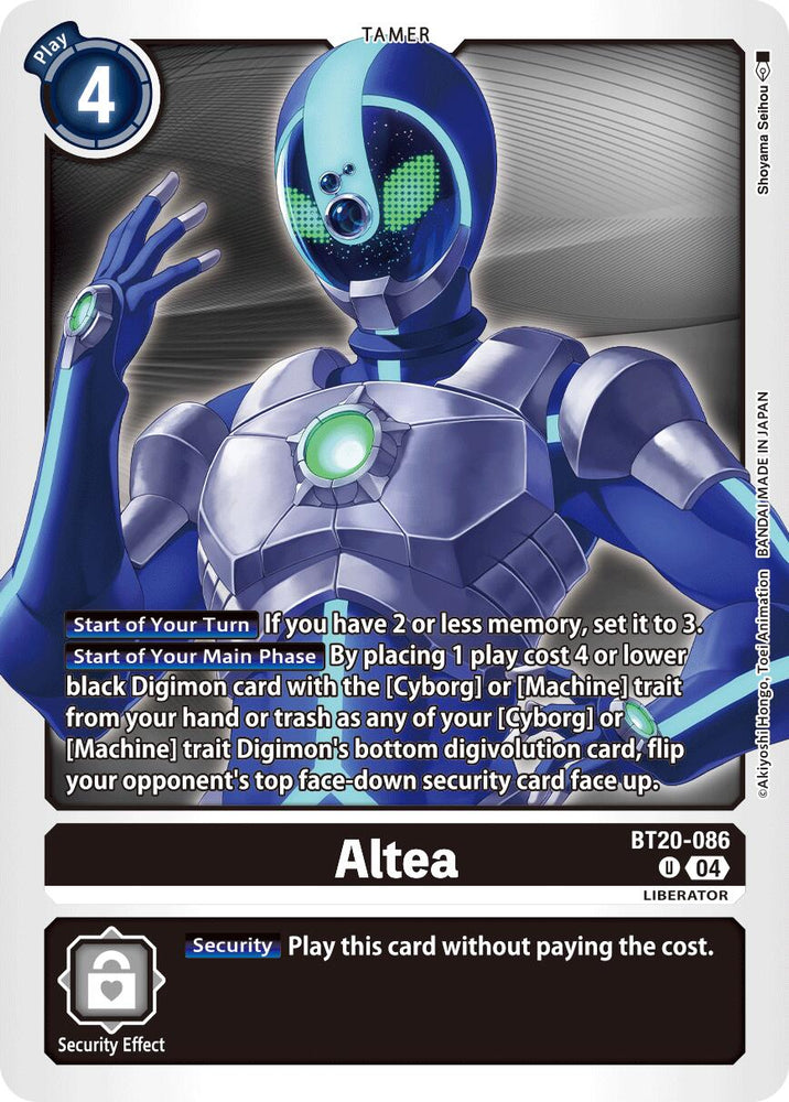 Altea [BT20-086] [Release Special Booster Ver.2.5]