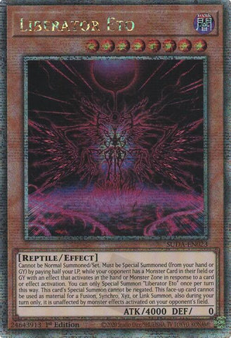 Liberator Eto (Quarter Century Secret Rare) [SUDA-EN023] Quarter Century Secret Rare