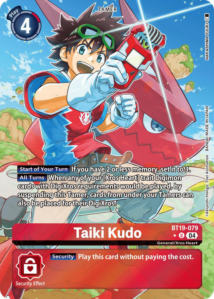 Taiki Kudo [BT19-079] (Alternate Art) [Release Special Booster Ver.2.5]