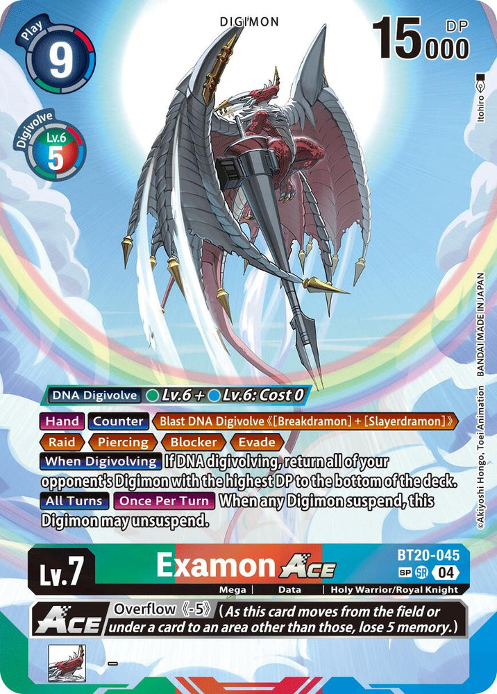 Examon ACE [BT20-045] (Textured) [Release Special Booster Ver.2.5]