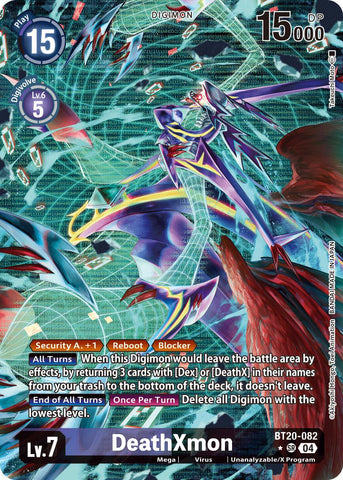 DeathXmon [BT20-082] (Alternate Art) [Release Special Booster Ver.2.5]