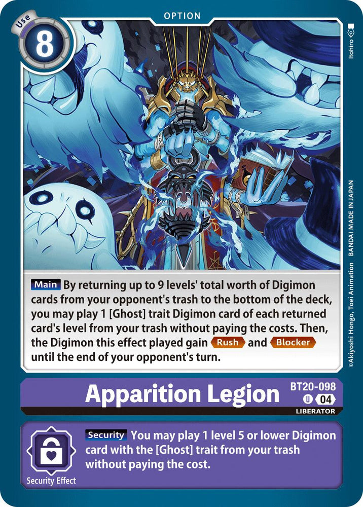 Apparition Legion [BT20-098] [Release Special Booster Ver.2.5]