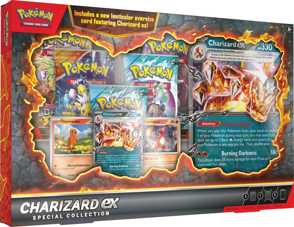 Pokémon TCG: Charizard ex - Special Collection