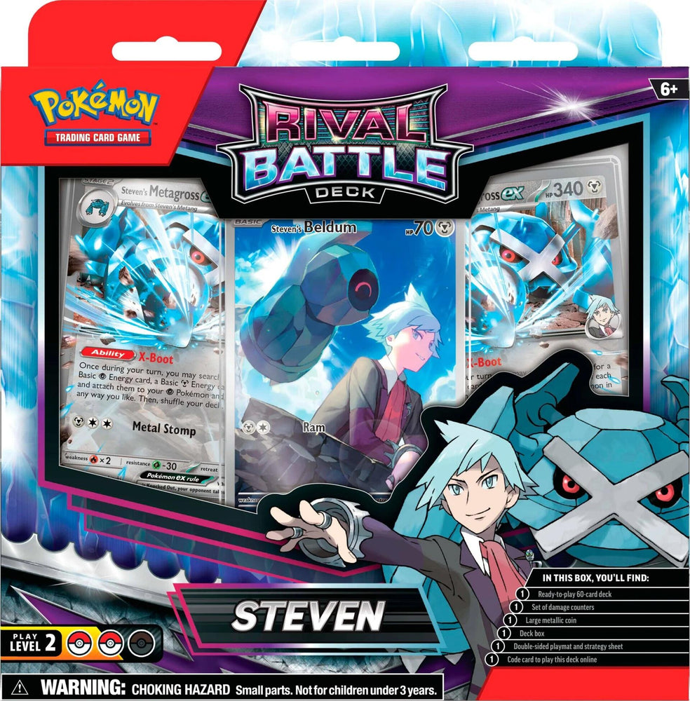 Pokemon TCG: Rival Battle Deck - Steven