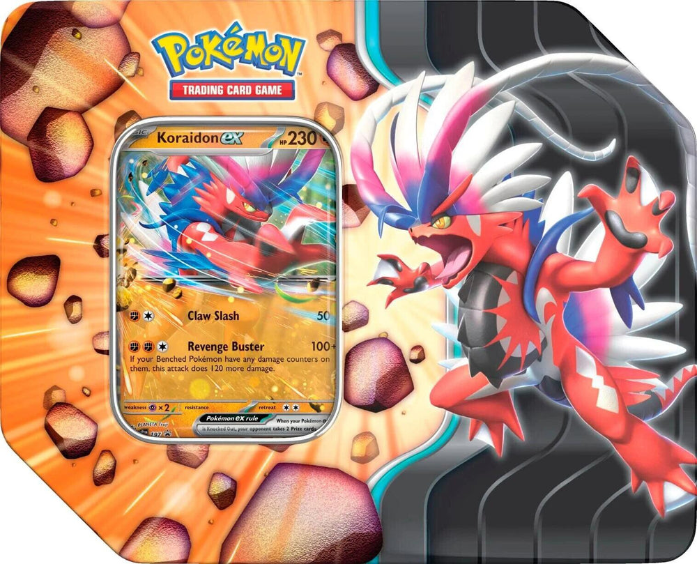 Pokémon TCG: Slashing Legends Tin - Koraidon ex