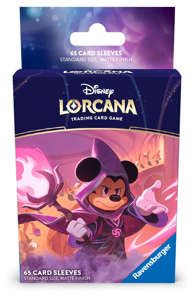 Reign of Jafar - Set 08 Card Sleeves - Mickey Mouse, Wayward Sorcerer (65-Pack)