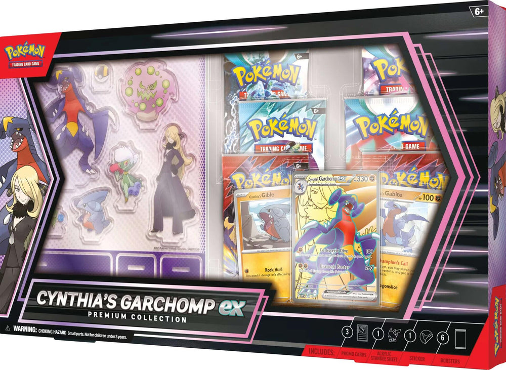 Pokemon TCG: Cynthia’s Garchomp ex Premium Collection