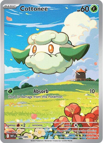 Cottonee (090/086) [Scarlet & Violet: White Flare]
