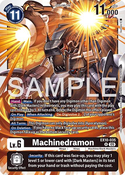 Machinedramon [EX10-035] [Sinister Order]