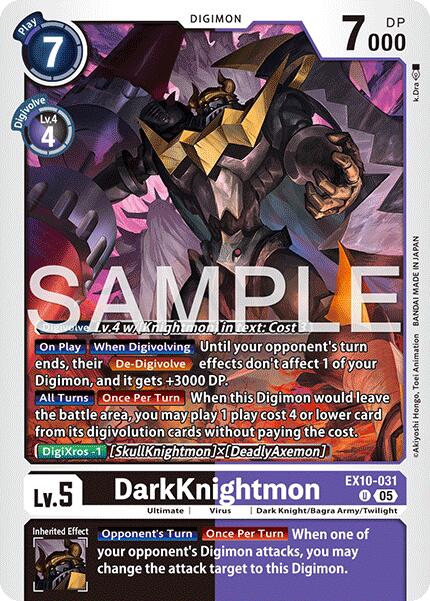 DarkKnightmon [EX10-031] [Sinister Order]