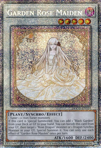 Garden Rose Maiden [DOOD-EN101] Starlight Rare