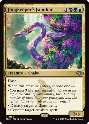 Fangkeeper's Familiar [Tarkir: Dragonstorm]