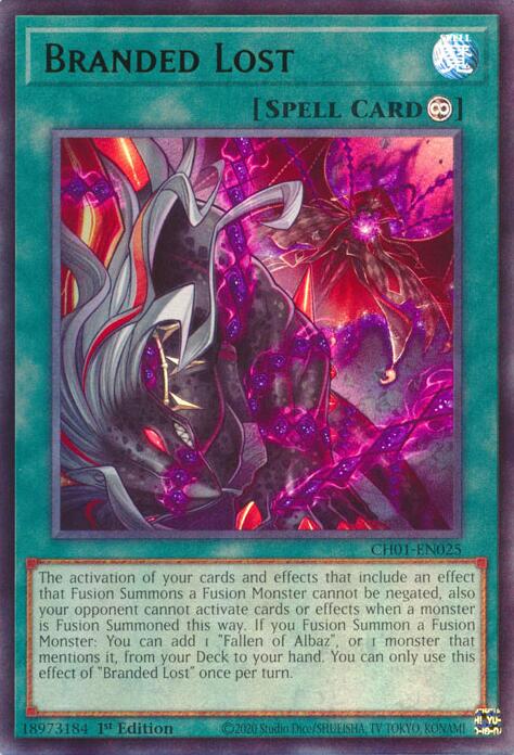 Branded Lost [CH01-EN025] Ultra Rare