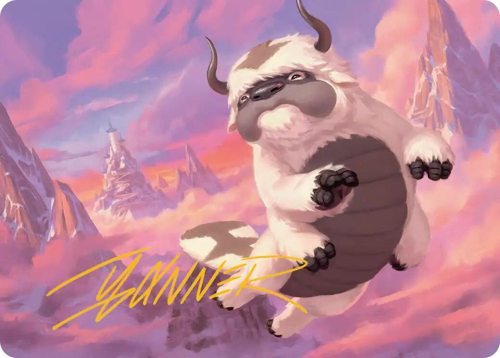 Appa, Aang's Companion Art Card (Gold-Stamped Signature) [Avatar: The Last Airbender Art Series]