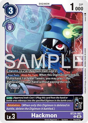 Hackmon [BT24-067] [Time Stranger]