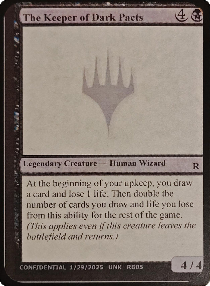 The Keeper of Dark Pacts [Unknown Event]