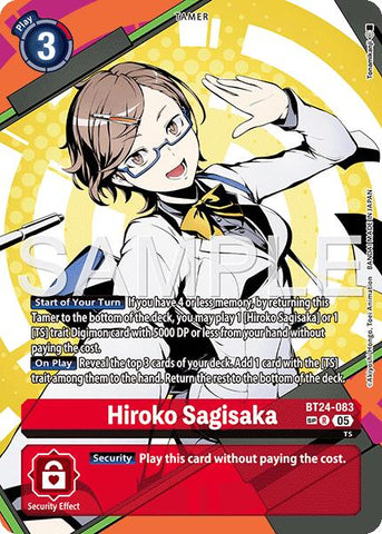 Hiroko Sagisaka [BT24-083] (SP) [Time Stranger]
