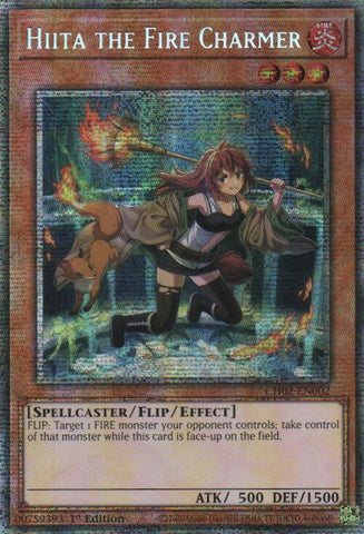 Hiita the Fire Charmer (Starlight Rare) [CH02-EN002] Starlight Rare