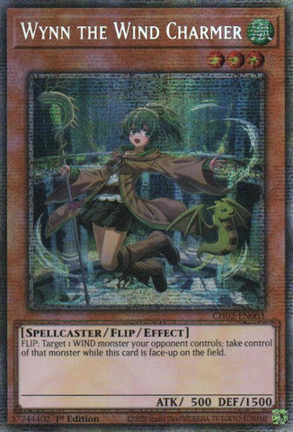Wynn the Wind Charmer (Starlight Rare) [CH02-EN003] Starlight Rare