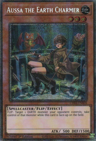 Aussa the Earth Charmer (Starlight Rare) [CH02-EN004] Starlight Rare