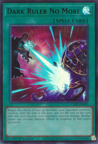 Dark Ruler No More [CH02-EN035] Ultra Rare