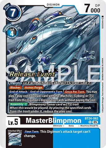 MasterBlimpmon [BT24-062] [Time Stranger Release Events Cards]