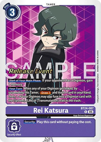 Rei Katsura [BT24-087] [Time Stranger Release Events Cards]