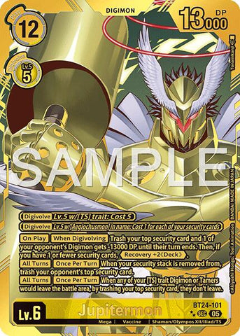 Jupitermon [BT24-101] (Rare Pull) [Time Stranger]