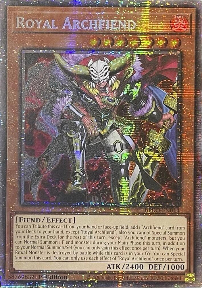 Royal Archfiend (Starlight Rare) [BPRO-EN014] Starlight Rare
