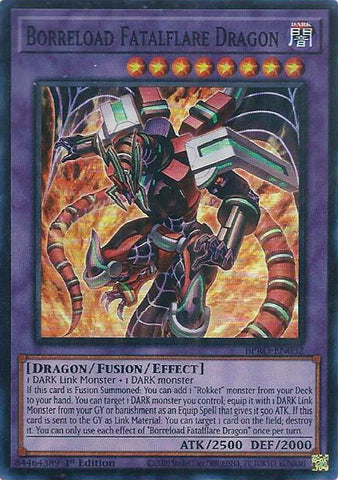 Borreload Fatalflare Dragon [BPRO-EN032] Super Rare