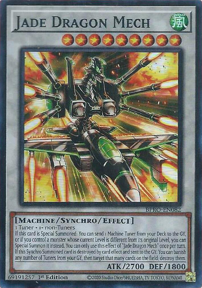 Jade Dragon Mech [BPRO-EN082] Super Rare