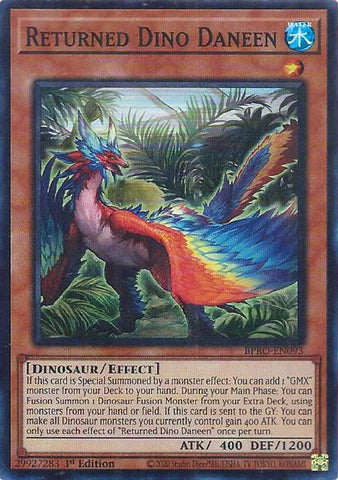 Returned Dino Daneen [BPRO-EN093] Super Rare
