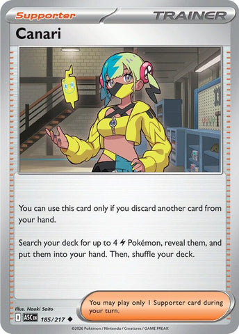 Canari (185/217) [Mega Evolution: Ascended Heroes]