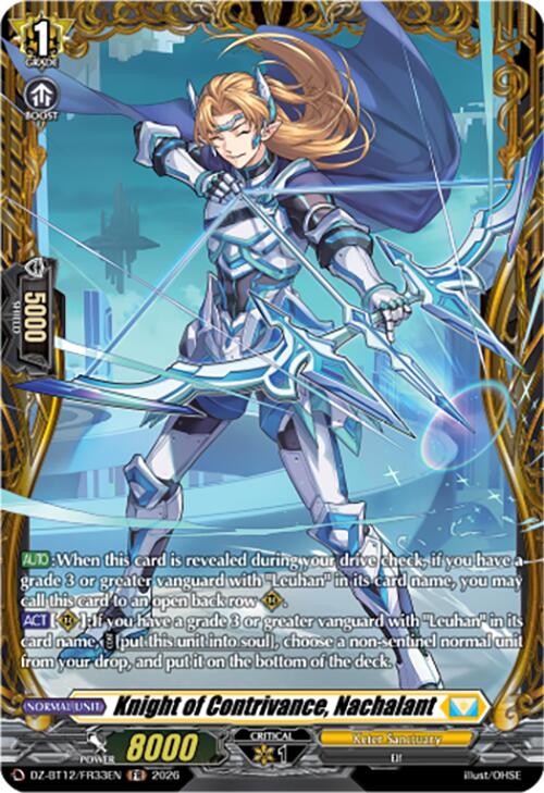 Knight of Contrivance, Nachalant (DZ-BT12/FR33EN) [Chasm of Lost Souls]