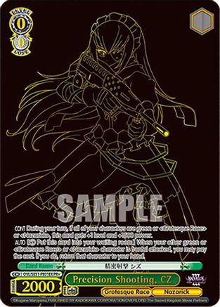 Precision Shooting, CZ (OVL/SE51-PE01EX PR+) (Foil) [Nazarick: Tomb of the Undead Vol.3 Extra Booster]